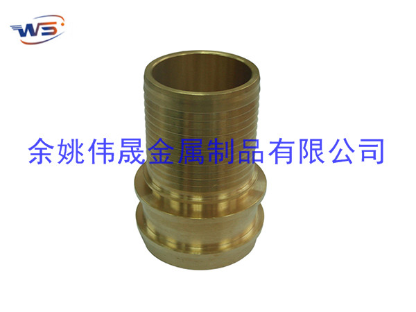 Brass hose fitting