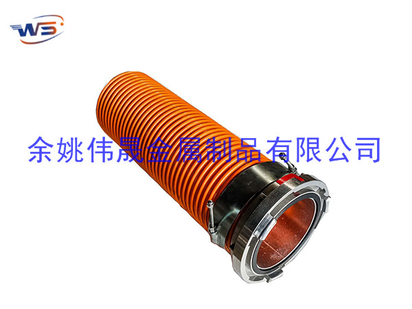  PVC suction hose+Storz coupling +Spiral clamp