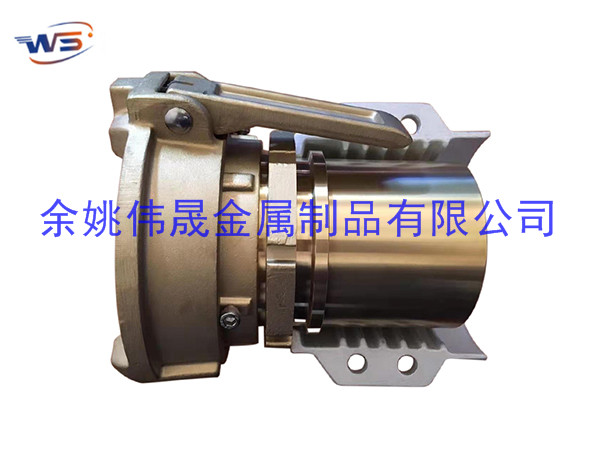  Brass TW MKS clamping ring with hose shank