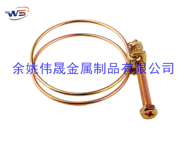 Double steel wire clamp