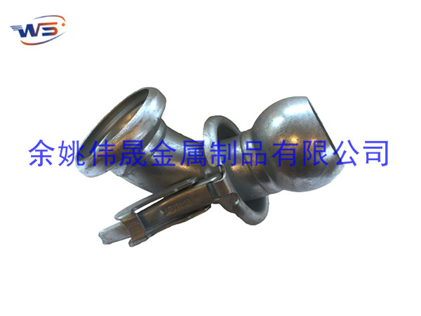 45度彎管公母接頭